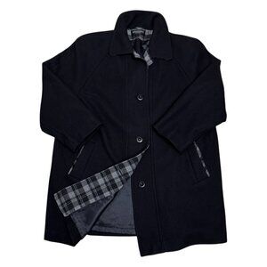 FEN-NELLI MONA LISA Wool Blend Vintage Retro Winter Casual Pea Coat Womens 3XL